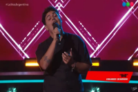 Un sanjuanino conmovió a “La Voz Argentina”: viajó a dedo hasta Tucumán para cumplir su sueño y fue ovacionado