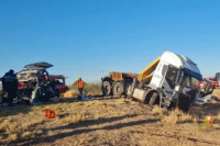 Dolor en la ruta: un choque frontal se cobró tres vidas
