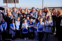 Marcelo Orrego inauguró un moderno edificio para la educación inicial en 25 de Mayo