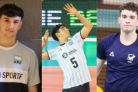 Tres Sanjuaninos disputaran el Mundial U21 de voley para la Selección Argentina