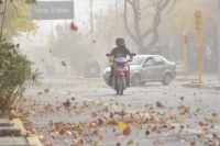 Alertan por la llegada de viento zonda para la tarde del martes