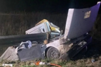 Fatal accidente en Córdoba: choque frontal en la Ruta 19 deja cuatro muertos, entre ellos tres niños