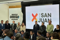 “Este frente es por y para los sanjuaninos”, declaró Orrego en la presentación