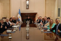 Javier Milei reunió a su Gabinete en Casa Rosada tras la dura derrota en el Congreso