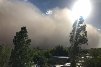 Fuerte viento del Sur llegará a San Juan y traerá un marcado descenso de temperatura