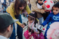 “Plazaventura en Familia” comenzó a llenar de sonrisas las plazas por el Día del Niño