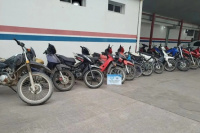 Sarmiento: importante operativo permitió recuperar motos y bicicletas robadas