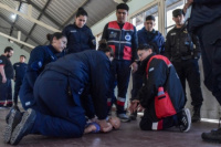 Policías de San Juan recibieron capacitaciones en primeros auxilios