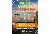 Festeja el día del maestro en Villa Carlos Paz