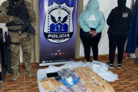 Operativo antidrogas en La Bebida terminó con una mujer detenida