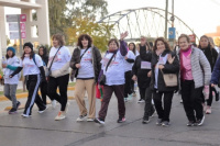 San Juan fue escenario de una caminata saludable con más de 200 participantes