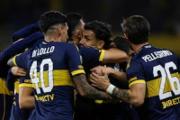 Merentiel y Cavani marcaron el 2-0 de Boca ante Banfield: segundo triunfo seguido