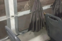 Una niña resultó herida tras el ataque con piedras a colectivo en Pocito