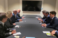 En Adelaida: Orrego intensifica vinculaciones para potenciar San Juan