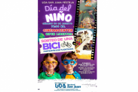 UDA San Juan festeja el Día del Niño con cine y sorteo de una bicicleta
