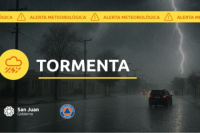 Alerta meteorológica por tormentas