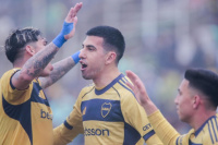 Boca venció 2-0 a Aldosivi con goles de Di Lollo y BattagliaBoca 