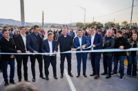 Orrego inauguró las remodelaciones para la Calle 5 con modernización y conectividad para Rawson y Pocito