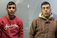Capturan a dos delincuentes con amplio prontuario que circulaban en moto robada