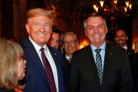 Donald Trump sorprendido por la condena a Bolsonaro por conspiración golpista
