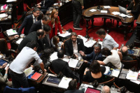 Ante un nuevo veto de Milei, la oposición prepara su ofensiva en Diputados