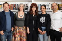 Cristina Kirchner mantuvo un encuentro con los candidatos de Fuerza Patria en la Ciudad