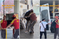 Denuncian y repudian publicidad de estación de servicio con mensaje que promueve el femicidio