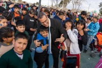 Más de 3 mil personas dieron inicio a los festejos por el Día del Niño en Rawson